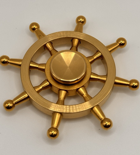 Ruota capitano nave ottone - nave,