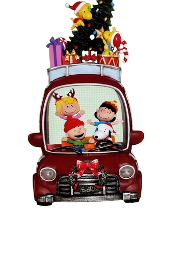 Peanuts snoopy auto snow globe - auto,
