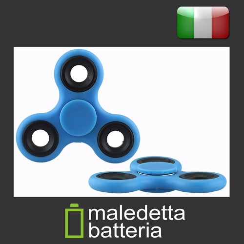 Fidget spinner lobi blu - fidget, 3