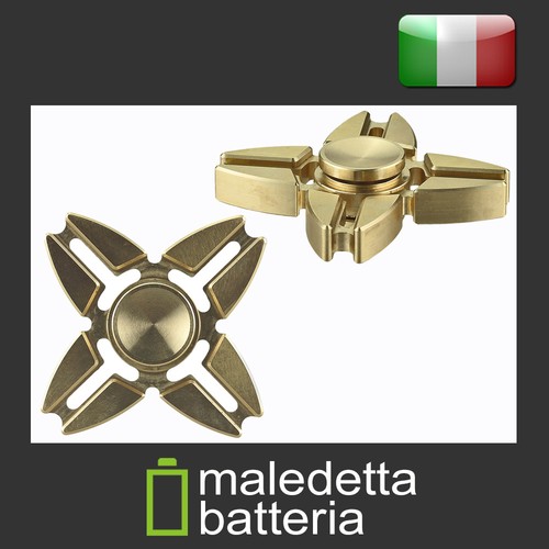 Fidget spinner ottone - ottone,, 4-5
