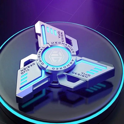 Glow metal edc fidget spinner - glow,