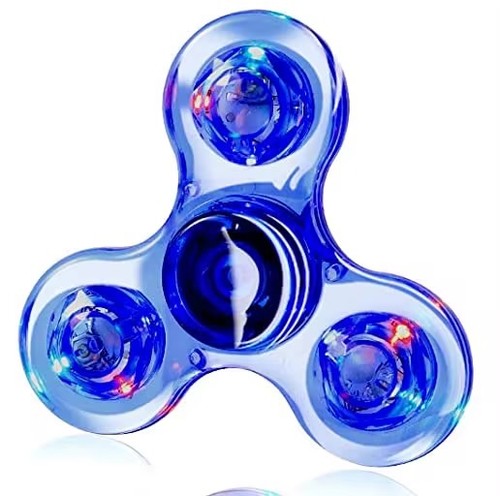 Fidget spinner illuminato led - fidget,