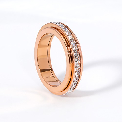 Anello spinner acciaio - anello,