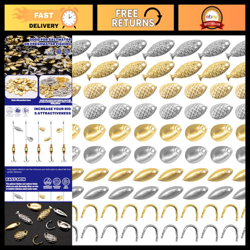 700pcs fishing spinner blades - 700pcs,